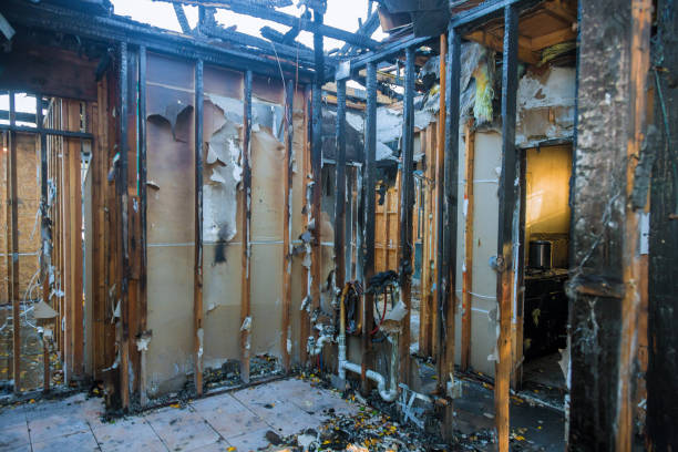 Professional Fire Damage Repair technician working in Fairless Hills, PA